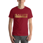 Load image into Gallery viewer, Short-Sleeve Unisex Salute the struggle T-Shirt
