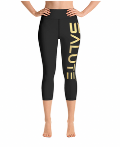 Salute Yoga Capri Leggings - The Salute Brand