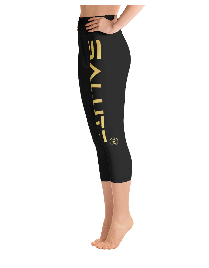 Salute Yoga Capri Leggings - The Salute Brand