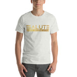 Load image into Gallery viewer, Short-Sleeve Unisex Salute the struggle T-Shirt - The Salute Brand
