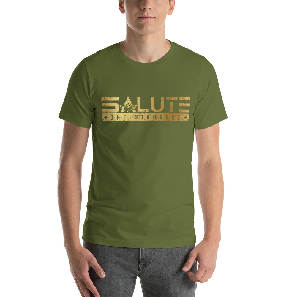 Short-Sleeve Unisex Salute the struggle T-Shirt - The Salute Brand