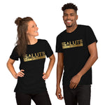 Load image into Gallery viewer, Short-Sleeve Unisex Salute the struggle T-Shirt - The Salute Brand
