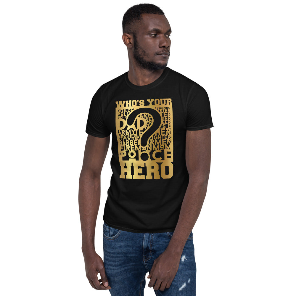 Who's Your Hero? new T-Shirt design. - The Salute Brand