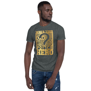 Who's Your Hero? new T-Shirt design. - The Salute Brand