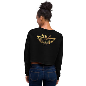 The Alpha Salute Crop Sweatshirt - The Salute Brand