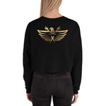 Load image into Gallery viewer, The Alpha Salute Crop Sweatshirt - The Salute Brand
