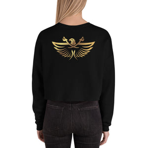 The Alpha Salute Crop Sweatshirt - The Salute Brand