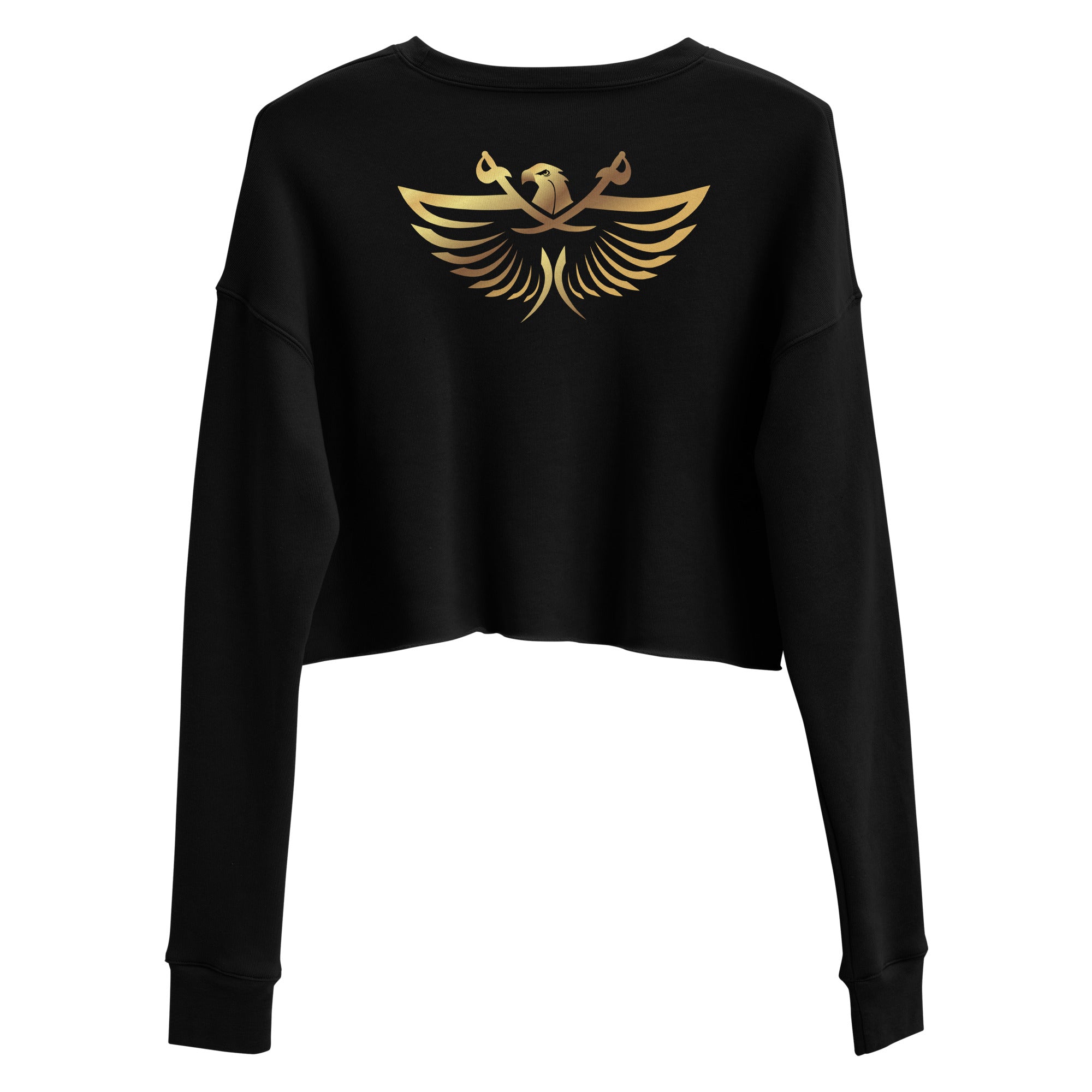 The Alpha Salute Crop Sweatshirt - The Salute Brand